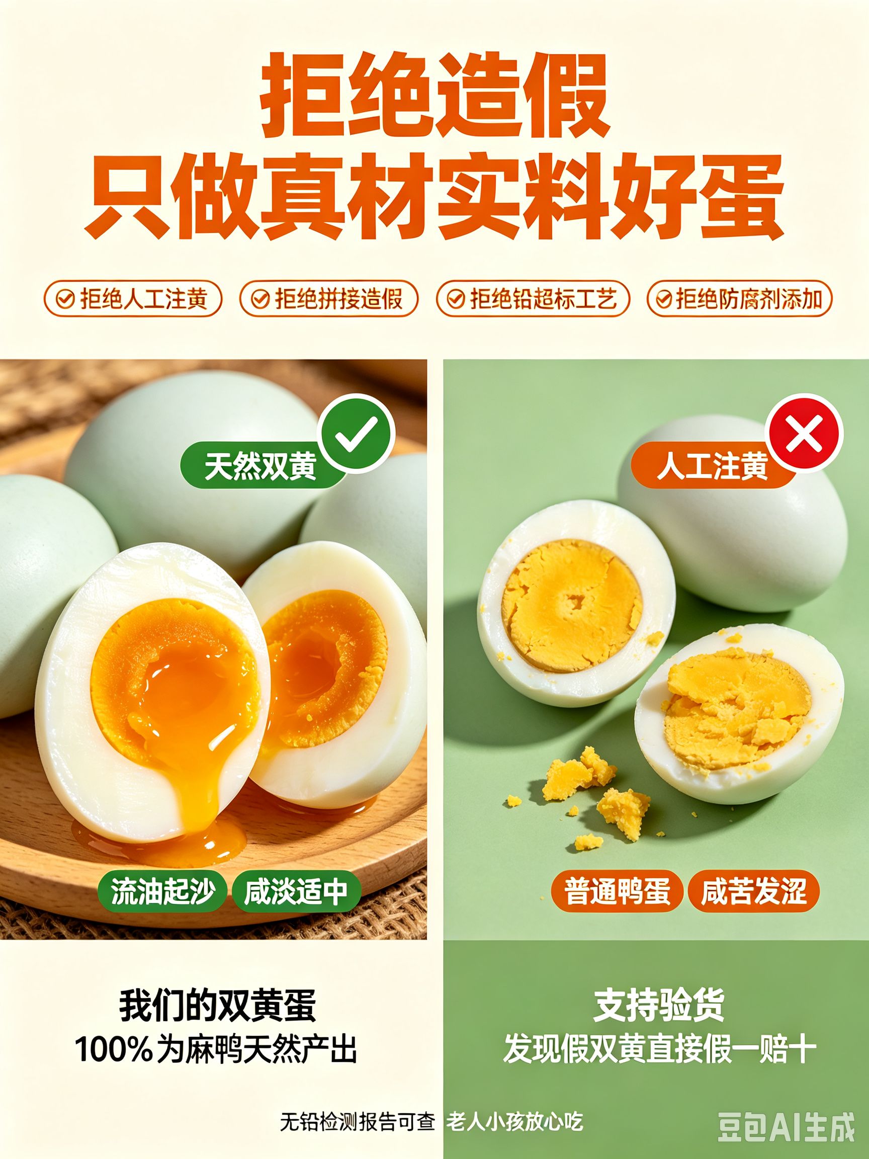 拒绝造假