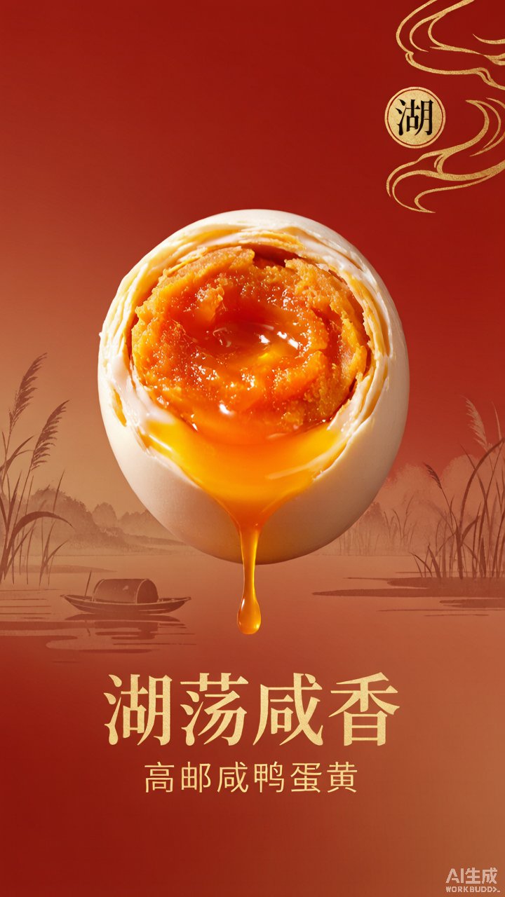 高邮咸鸭蛋黄・电商详情页